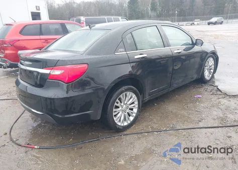 2012 Chrysler 200 Limited z USA, uszkodzony, nr VIN 1C3CCBCG4CN279280